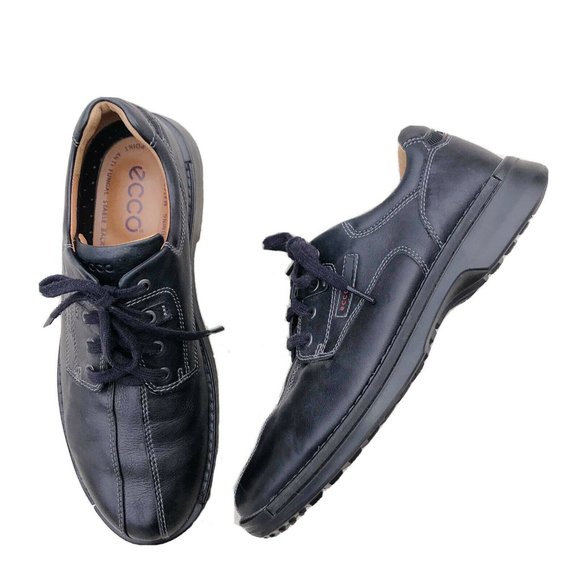 ECCO Shock Point Leather Lace Up Shoes EUR 45